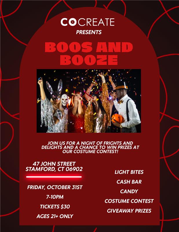 Boos & Booze: A CoCreate Halloween Costume Party