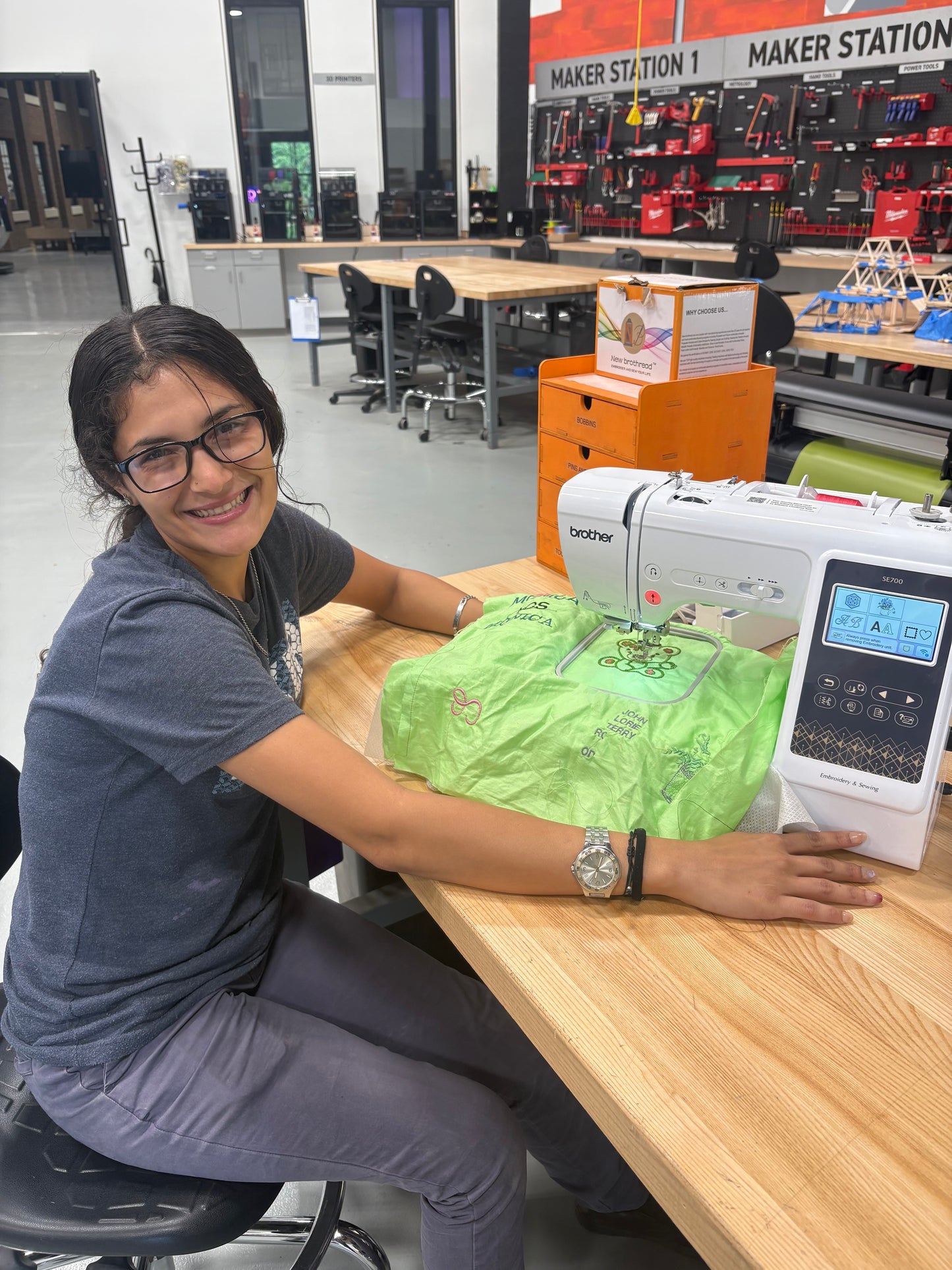 1B Event: Embroidery Workshop