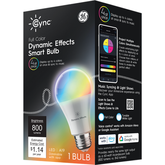 Cync Dynamic Effects Aline Bulb (A19)