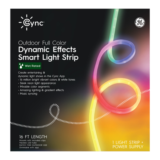 Dynamic Effect 16ft Decorative Outdoor Light String