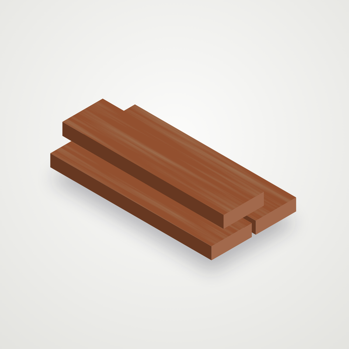 Sapele Rough Lumber (per board ft)