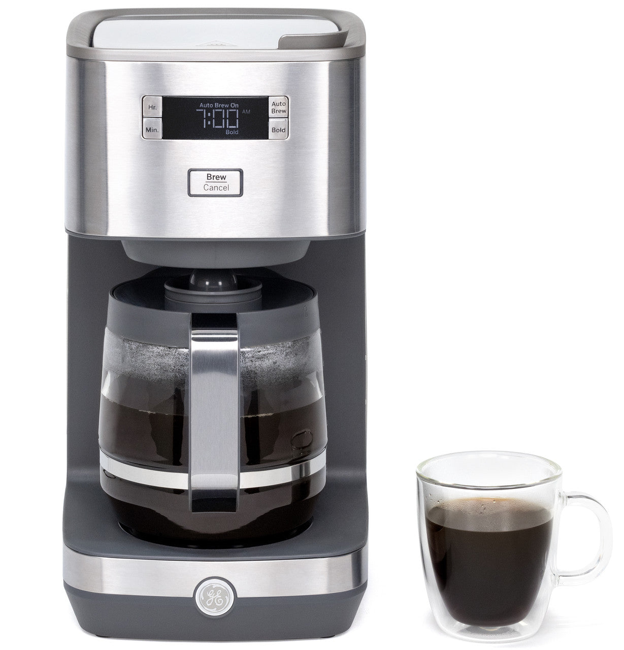 GE Drip Coffee Maker with Glass Carafe