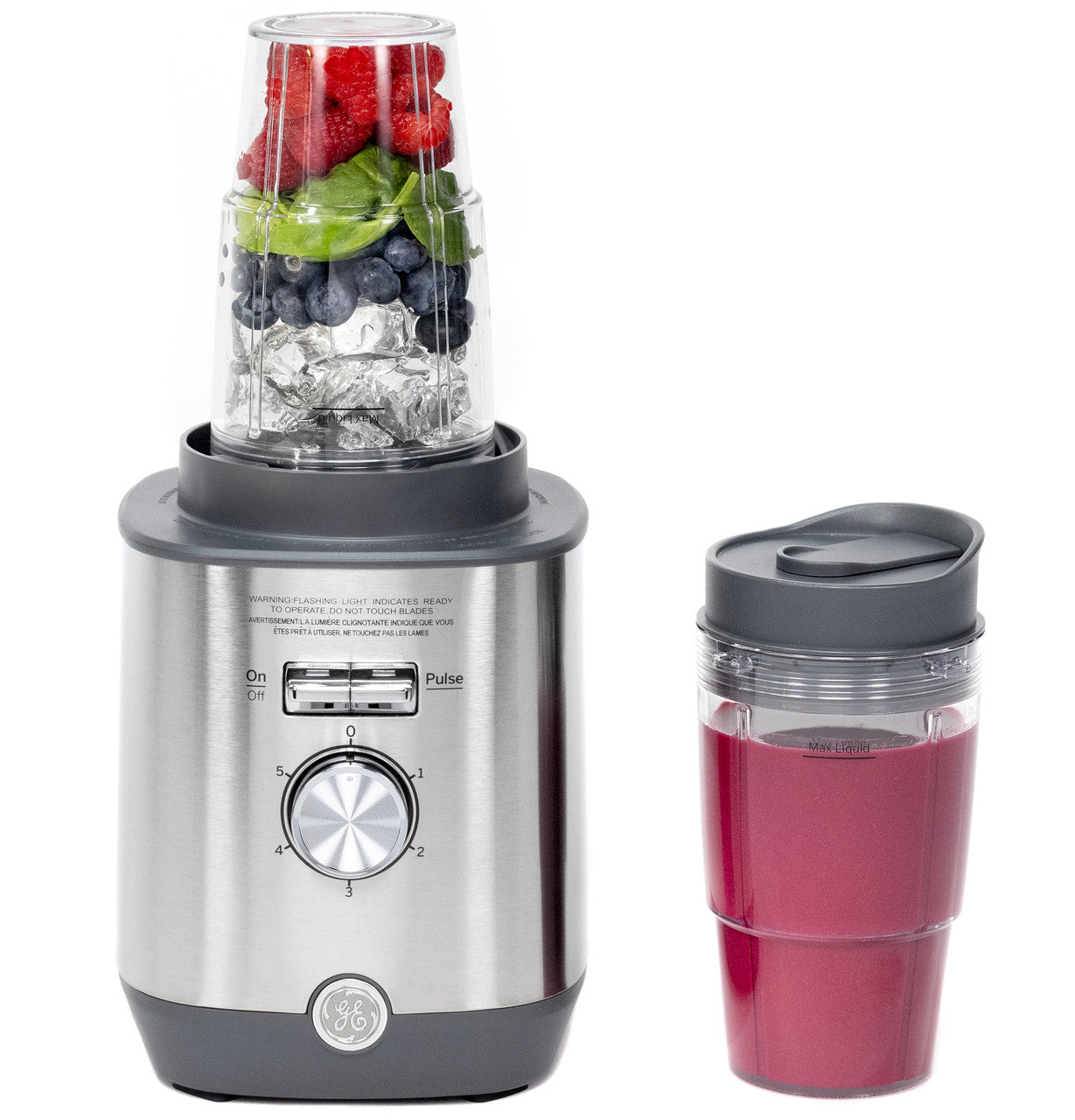 GE Blender with personal cups