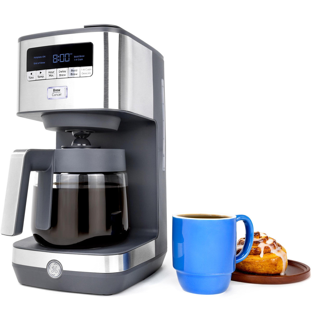Cup Drip Coffee Maker with Adjustable Keep Warm Plate